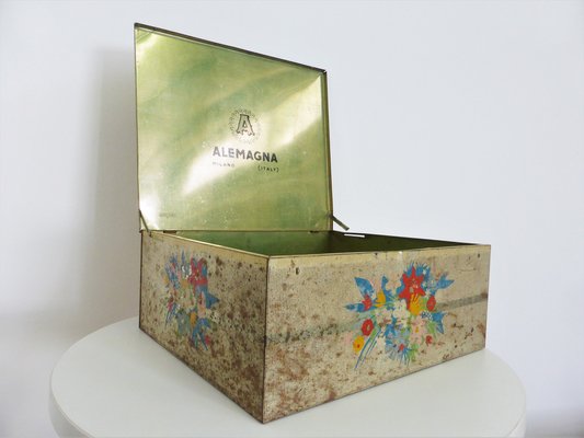 Large Trunk from Alemagna Milano, 1950s-KNM-950024