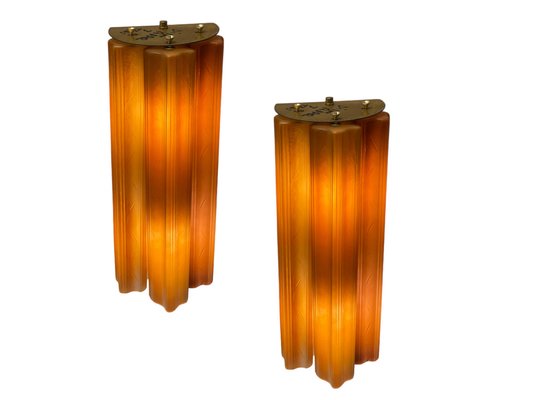 Large Tube Sconces, 1980s, Set of 2-JJC-1752332