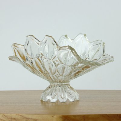 Large Tulip Collection Pressed Glass Bowl, 1957-UL-1749439