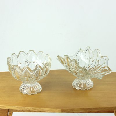 Large Tulip Collection Pressed Glass Bowl, 1957-UL-1749439