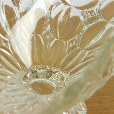 Large Tulip Collection Pressed Glass Bowl, 1957-UL-1749439