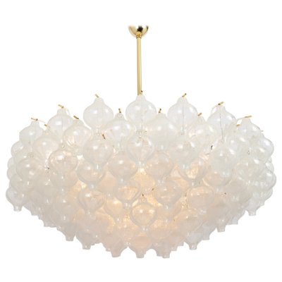 Large Tulipan Glass Chandelier from Kalmar, 1960s-UGR-1736575