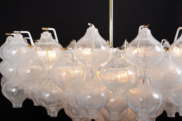 Large Tulipan Glass Chandelier from Kalmar, 1960s-UGR-1736575