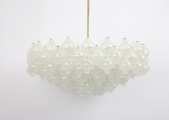 Large Tulipan Glass Chandelier from Kalmar, 1960s-UGR-1736575