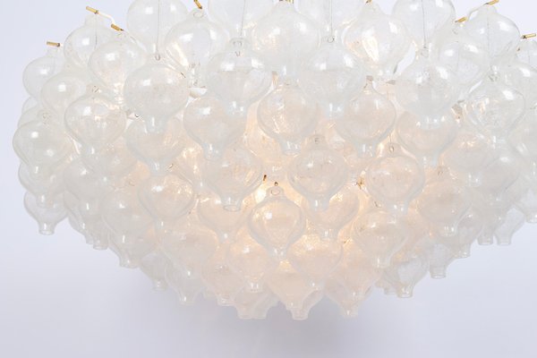 Large Tulipan Glass Chandelier from Kalmar, 1960s-UGR-1736575