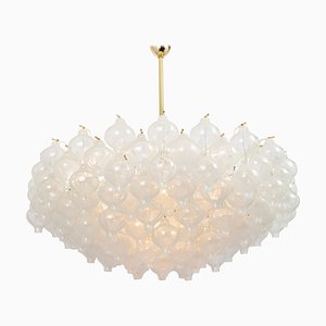 Large Tulipan Glass Chandelier from Kalmar, 1960s-UGR-1736575