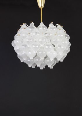 Large Tulipan Glass Chandelier from Kalmar, Austria, 1960s-UGR-1110875