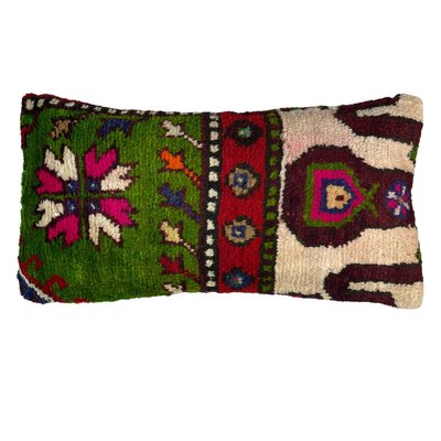 Large Turkish Handmade Decorative Rug Cushion Cover-AIV-1282978