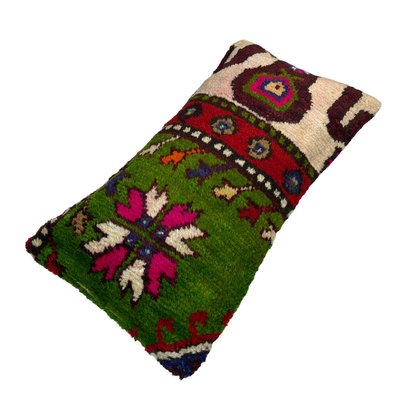 Large Turkish Handmade Decorative Rug Cushion Cover-AIV-1282978