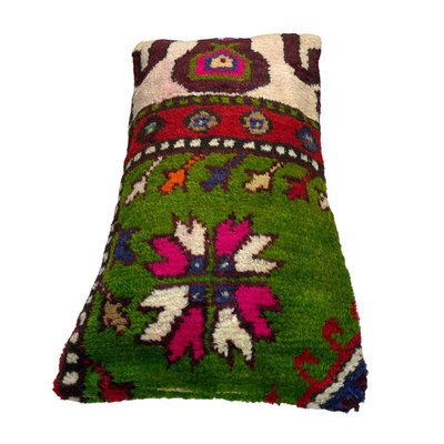 Large Turkish Handmade Decorative Rug Cushion Cover-AIV-1282978