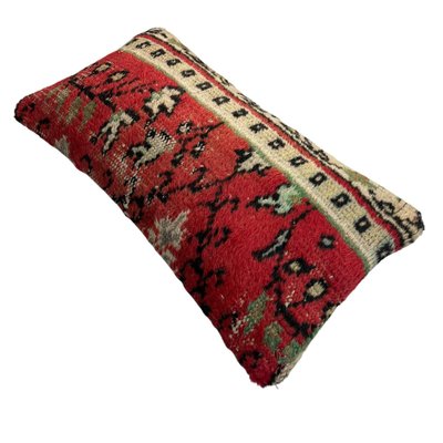 Large Turkish Handmade Decorative Rug Cushion Cover-AIV-1274285