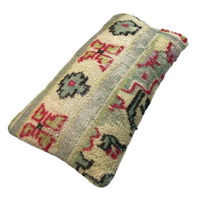 Large Turkish Handmade Decorative Rug Cushion Cover-AIV-1282971