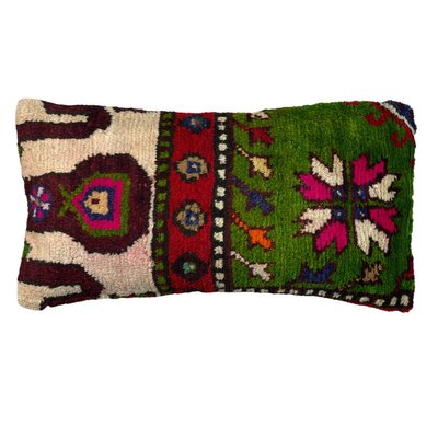 Large Turkish Handmade Decorative Rug Cushion Cover-AIV-1282978