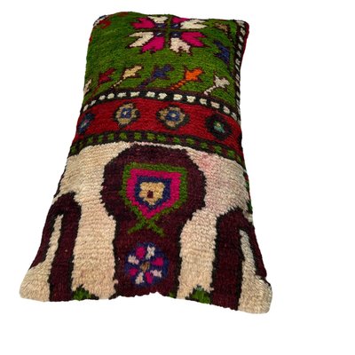 Large Turkish Handmade Decorative Rug Cushion Cover-AIV-1282978