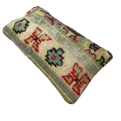 Large Turkish Handmade Decorative Rug Cushion Cover-AIV-1282971