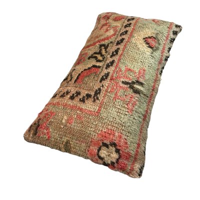 Large Turkish Handmade Decorative Rug Cushion Cover-AIV-1282974