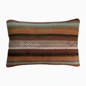 Large Turkish Handmade Kilim Cushion Cover-AIV-1157610