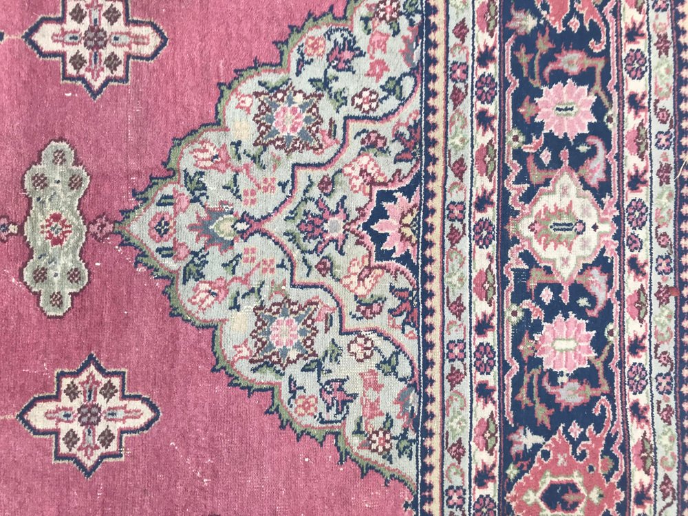 Large Turkish Pink Sparta Rug