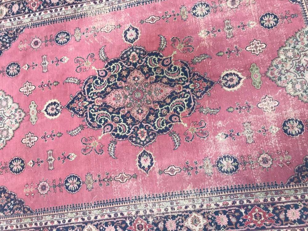 Large Turkish Pink Sparta Rug