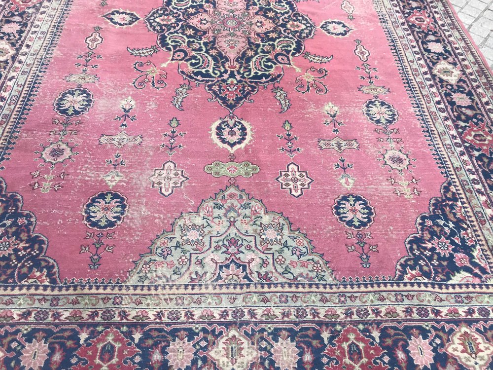 Large Turkish Pink Sparta Rug