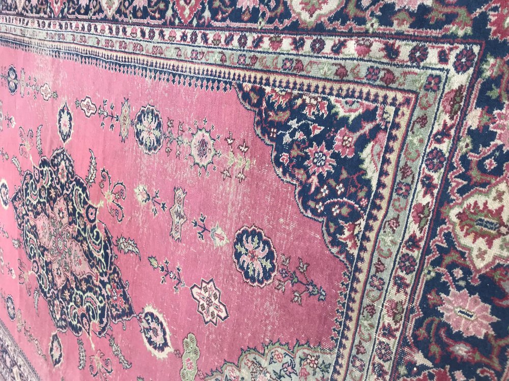 Large Turkish Pink Sparta Rug