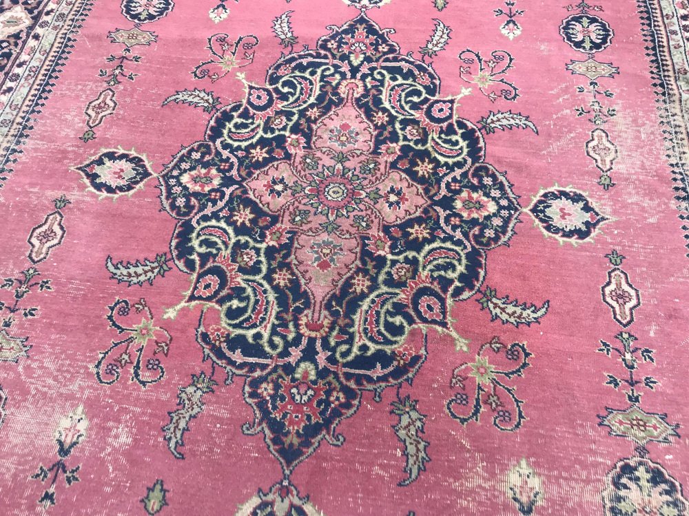 Large Turkish Pink Sparta Rug