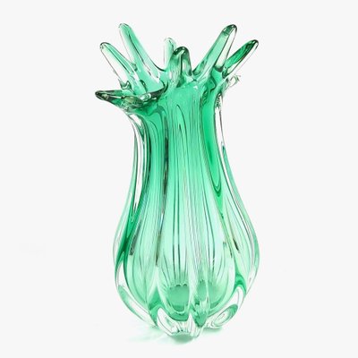 Large Twisted Murano Glass Vase from Seguso, Italy, 1960s-BMM-1167785