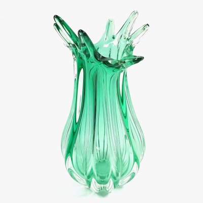 Large Twisted Murano Glass Vase from Seguso, Italy, 1960s-BMM-1167785