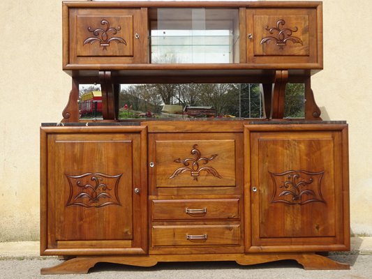 Large Two-Body Dresser in Walnut, 1950s-ABK-2035459