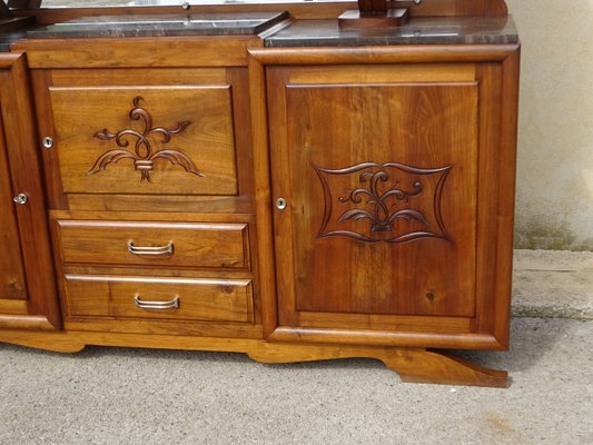 Large Two-Body Dresser in Walnut, 1950s-ABK-2035459