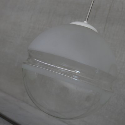 Large Two Tone Glass Pendant Light-JRP-1077076