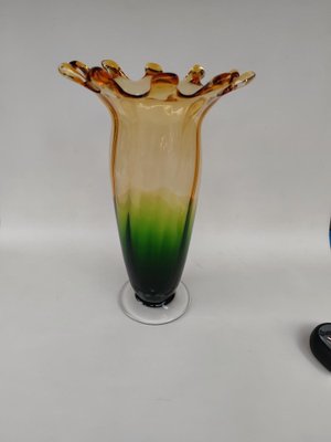 Large Two-Tone Glass Vase, 1950s-EHL-1812854