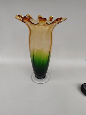 Large Two-Tone Glass Vase, 1950s-EHL-1812854