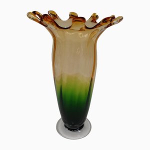 Large Two-Tone Glass Vase, 1950s-EHL-1812854