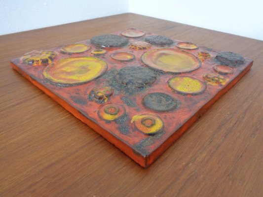 Large Urania Ceramic Wall Plaque by Gerda Heuckeroth for Ceramano, 1960s-RDW-1261711