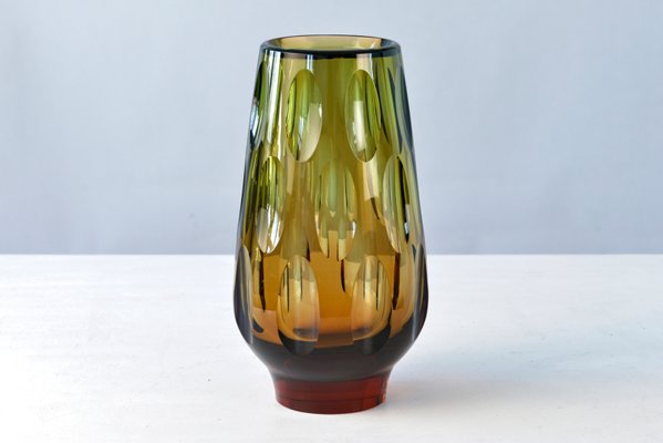 Large Vase Art Glass by Erich Jachmann for Wmf, Germany, 1955-LOB-1140652