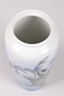 Large Vase in Porcelain with Painted Trumpet Flower from Royal Copenhagen-EZZ-1351813