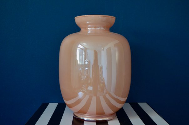 Large Vase in Rose Murano Glass-AIU-1431147