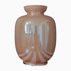 Large Vase in Rose Murano Glass-AIU-1431147