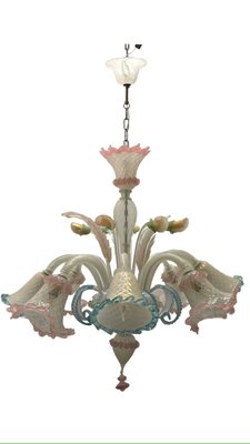 Large Venetian Murano Glass Chandelier, 1960s-JJC-1772425