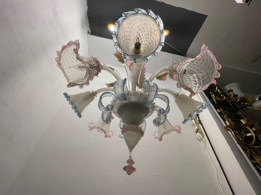 Large Venetian Murano Glass Chandelier, 1960s-JJC-1772425