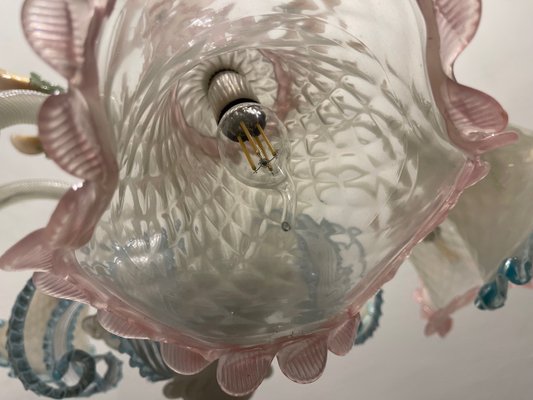 Large Venetian Murano Glass Chandelier, 1960s-JJC-1772425