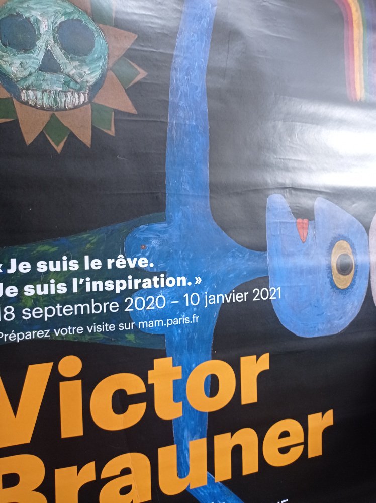 Large Victor Brauner Poster, 2020