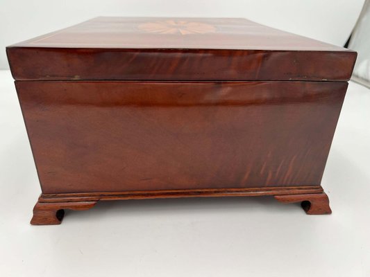 Large Victorian Box in Mahogany & Oak, England, 1840s-NNB-1399365