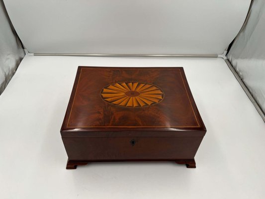 Large Victorian Box in Mahogany & Oak, England, 1840s-NNB-1399365