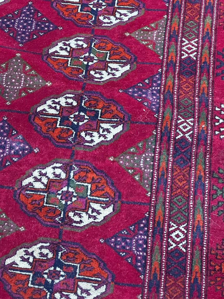 Large Vintage Bokhara Rug, 1980s