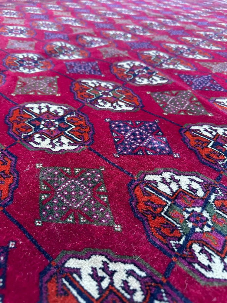 Large Vintage Bokhara Rug, 1980s