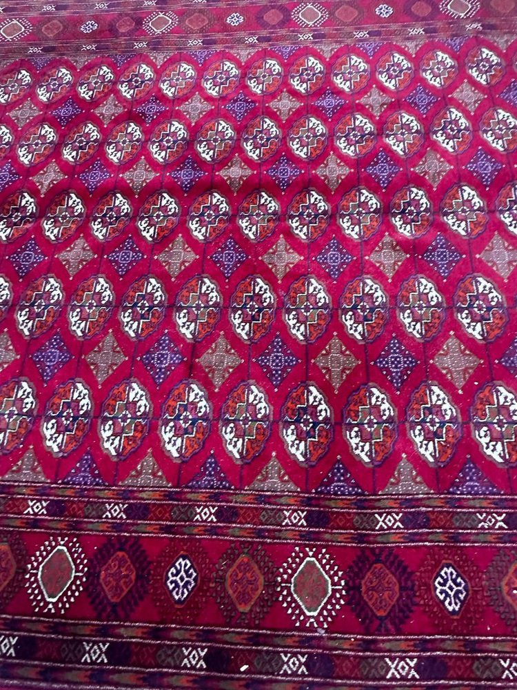 Large Vintage Bokhara Rug, 1980s