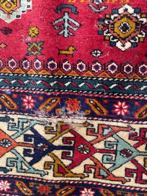 Large Vintage Caucasian Azerbaïdjan Rug-YMM-1073875