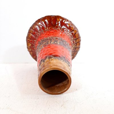 Large Vintage Ceramic Lava Vase from KIL Liboje, 1960s-WQC-843175